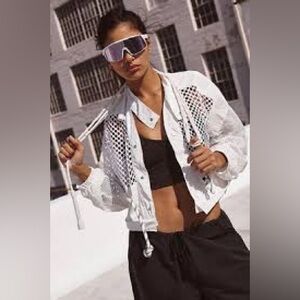 Free People Movement Under the Sea Mesh Maxi Parka